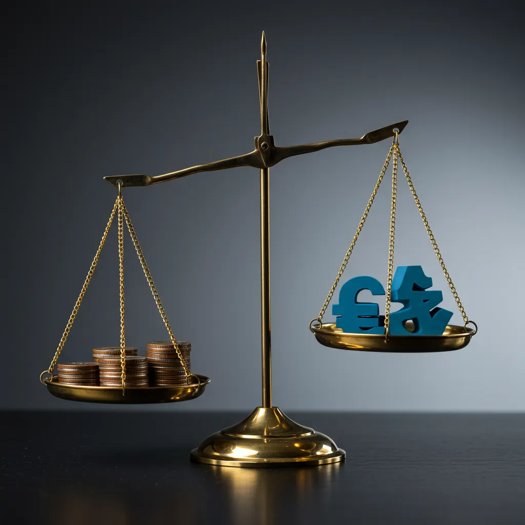 Balance symbolisant la stratégie combinée dette et equity selon le stade de développement de l'entreprise