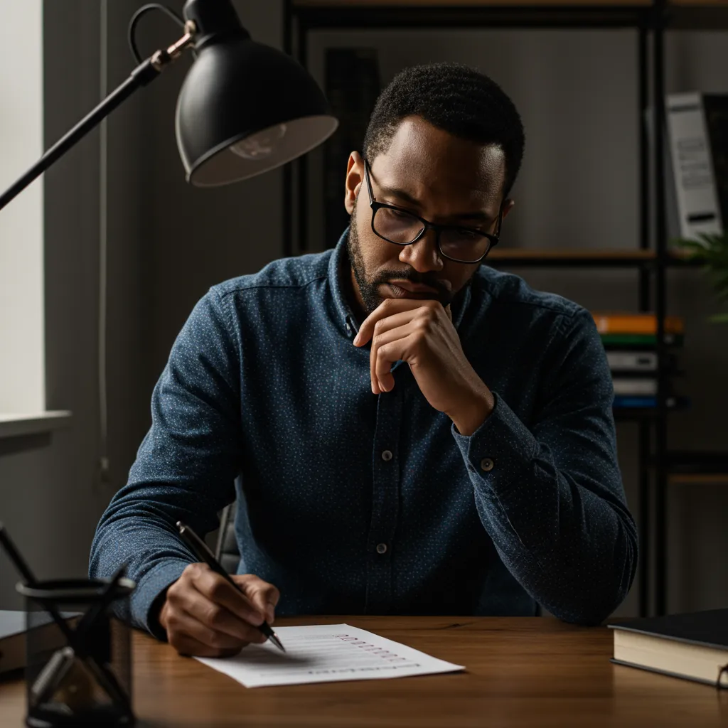 Entrepreneur vérifiant les erreurs à éviter lors du choix entre levée de dette et equity