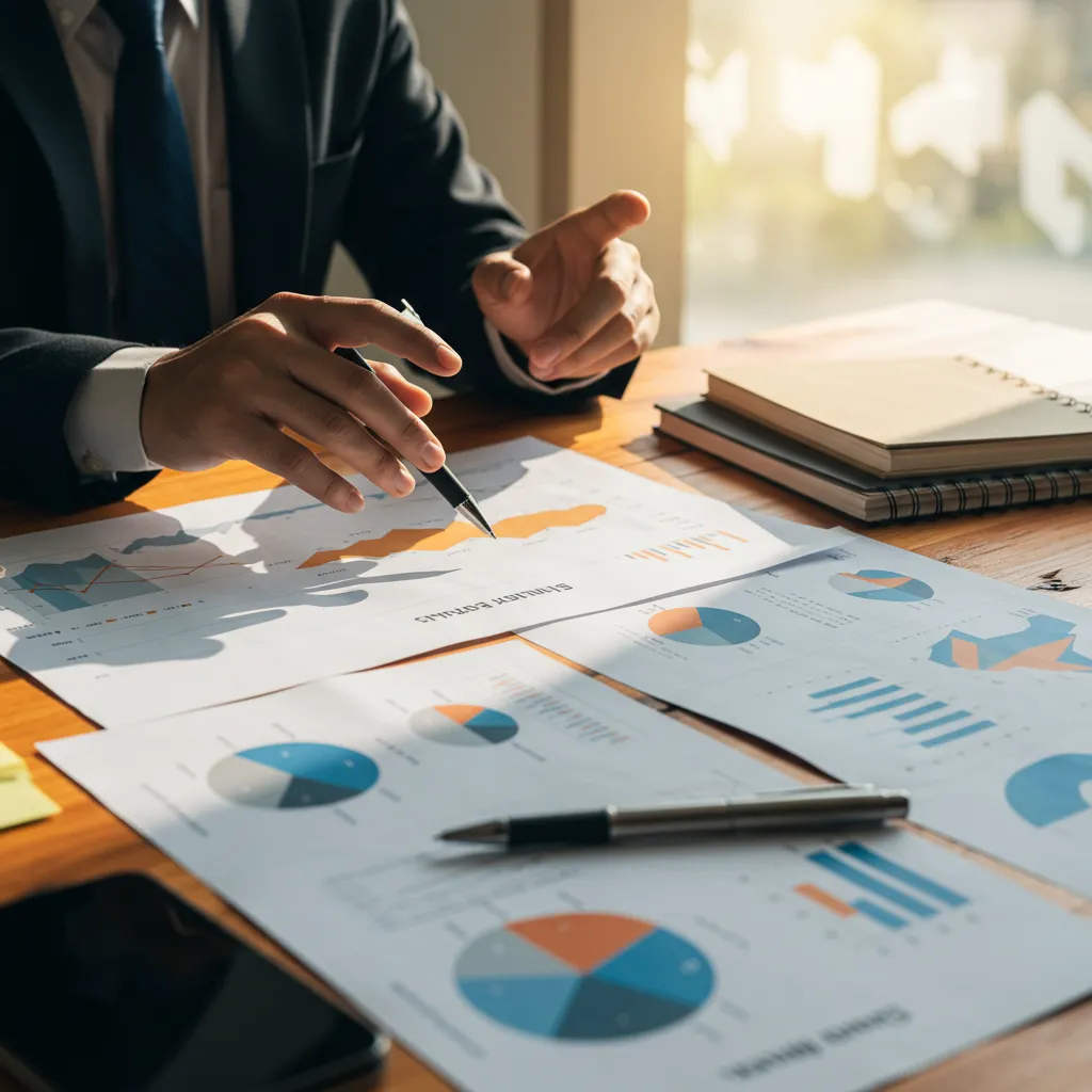 Espace de travail montrant l'analyse stratégique et la prise de décision pour l'internationalisation