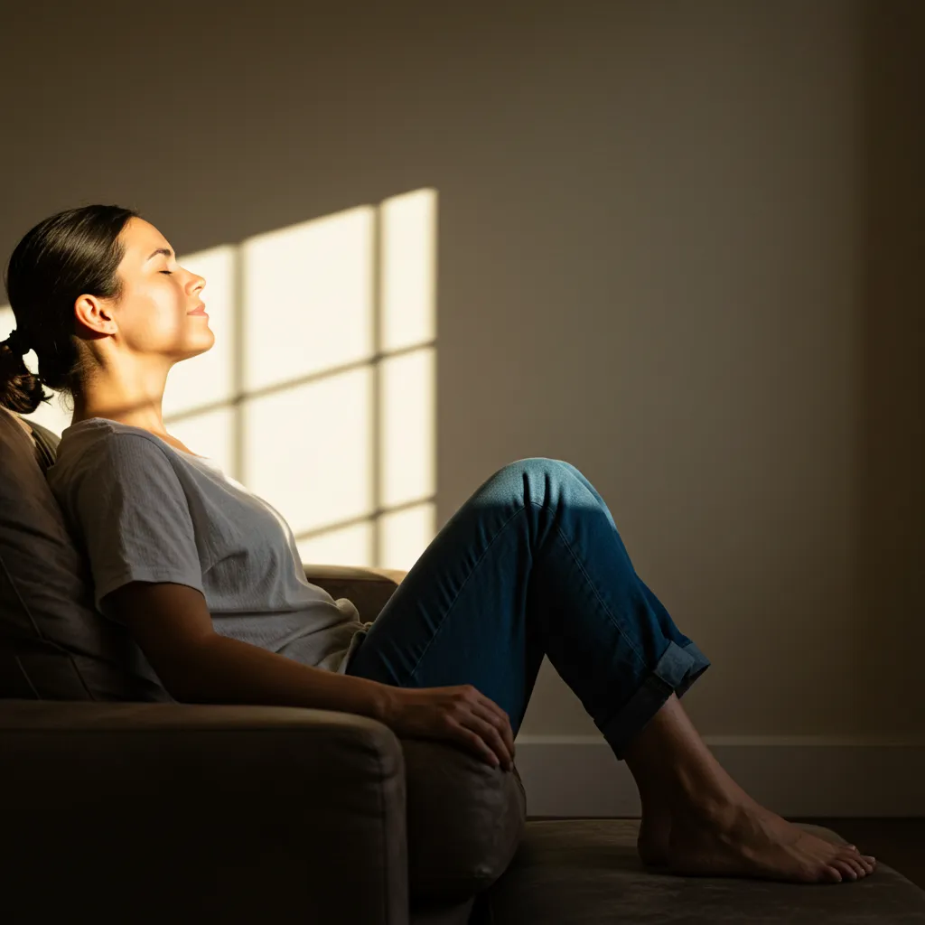 Moment de détente et de récupération illustrant la gestion du burnout