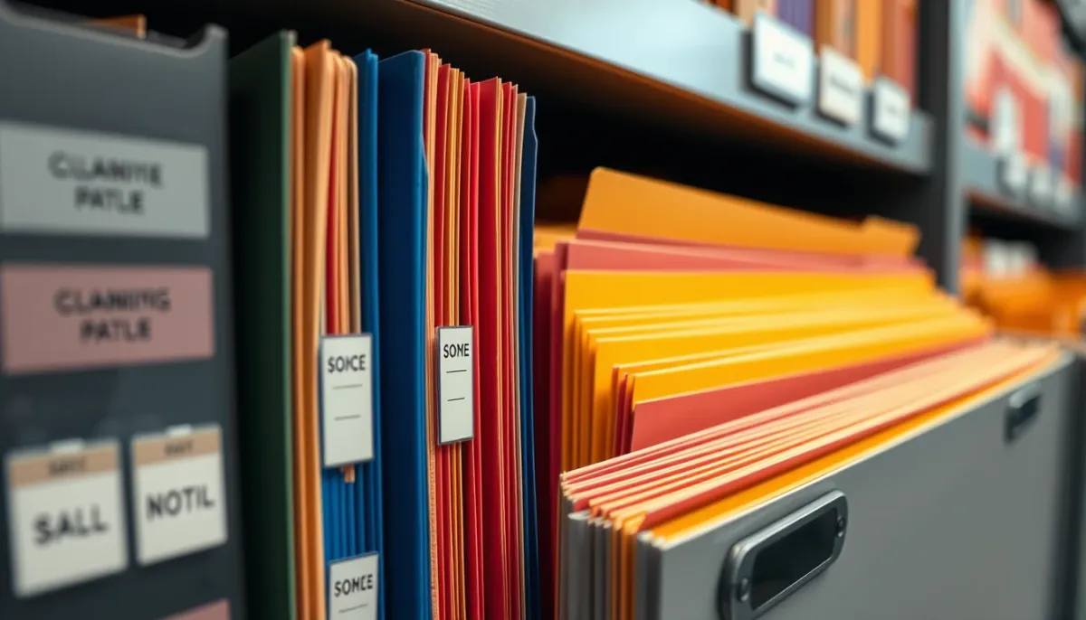Système d'organisation de documents fiscaux et comptables pour auto-entrepreneur