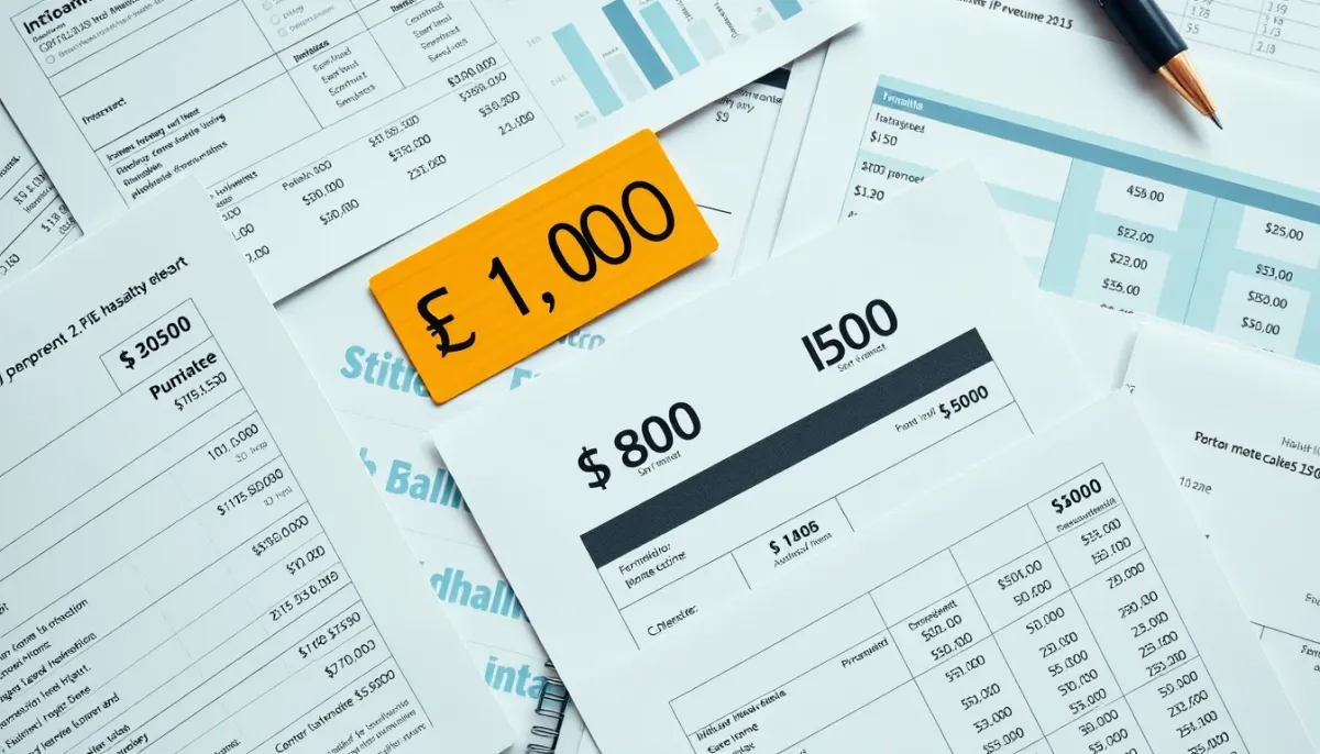 Documents financiers et relevés de revenus d'un auto-entrepreneur retraité