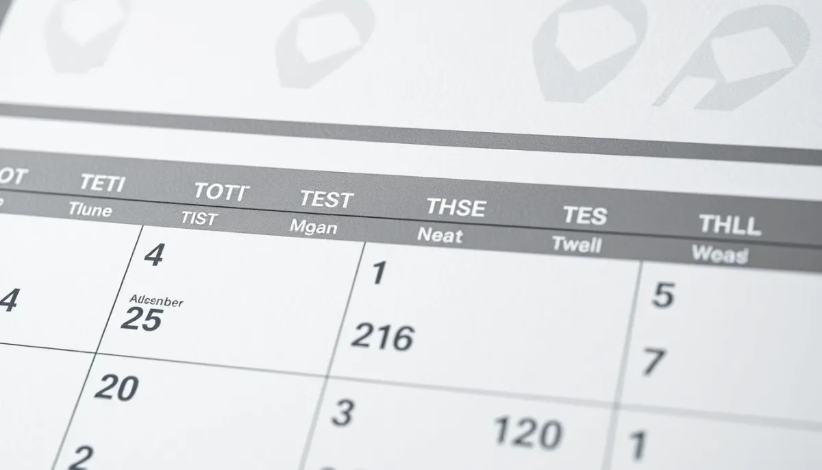Calendrier et chronologie illustrant les dates clés de la réforme de la facture électronique